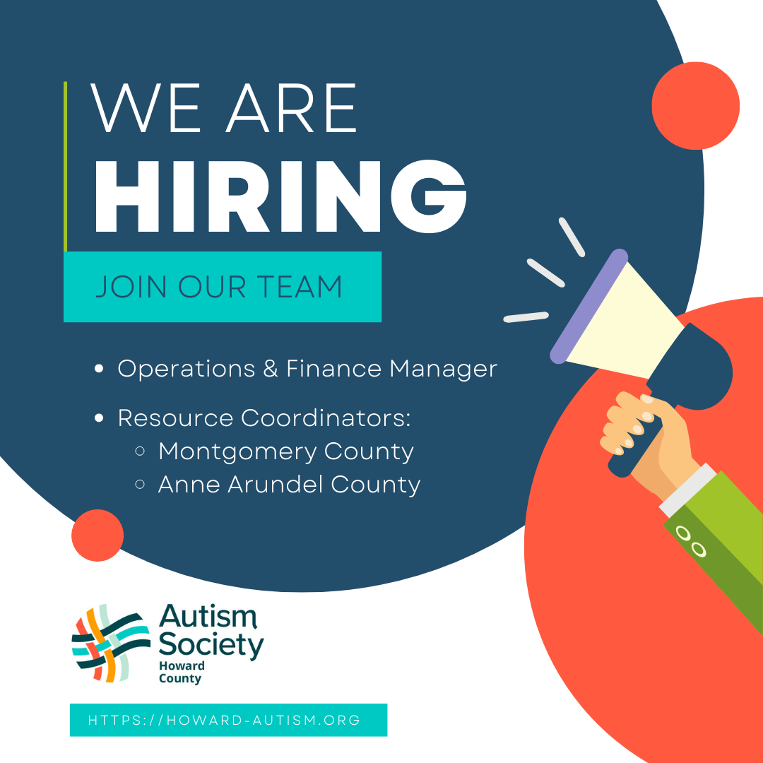 Join Our Growing Team! - Autism Society of Maryland